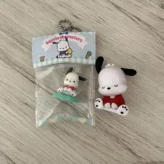 ポチャッコ　サンリオ　PKG風ミニ小物入れ　肩ズン　2点セット　匿名配送