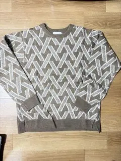 le cercle par ropé ブラウン ニット セーター