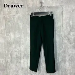 ドゥロワー34パンツ34 ドゥロワー drawer デニム タックパンツ 34 - メルカリ