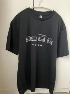 テスラ Tシャツ ブラック　非売品　Lサイズのサムネイル