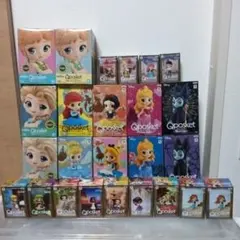 Qposket ディズニープリンセス フィギュアセット