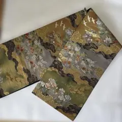 袋帯 6通 刺繍 ラメ 金糸 美品 - メルカリ