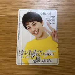 小島健 林真鳥 プロフィールカード カレンダー デタカ