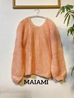 Maiami マイアミ モヘヤ モヘア ビッグシルエット ニット ウール big Maiami マイアミ モヘヤ モヘア ビッグシルエット ニット ウール