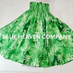 BLUE HEAVEN COMPANYパウスカート グリーン ボタニカル柄のサムネイル