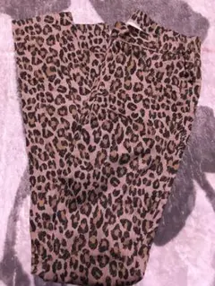 レオパード カジュアルパンツ