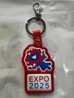 ミャクミャク　ラバーキーホルダー