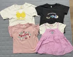 保育園着　女の子　半袖　tシャツ　まとめ売り　90 夏服