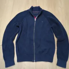 TOMMY HILFIGER ネイビー カーディガン キッズ152センチ