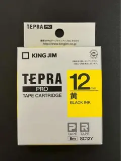 KING JIM TEPRA PRO テープカートリッジ SC12Y 12mmのサムネイル