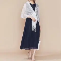 新品　組曲　KUMIKYOKU　クミキョク　パーティー　日本製　ショール