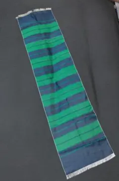 ストール ショール 柄あり 小物 オシャレ レディース　緑　ストライプ