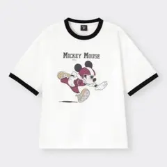 GU ミッキー アメフト ディズニー Tシャツ XXL