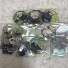 呪術廻戦 狗巻棘 缶バッチ キーホルダー セット