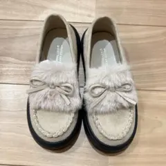 【美品】green label relaxing モカシン　18.0cm