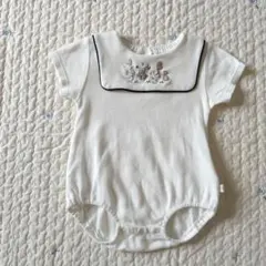 バースデイ　コトリ　半袖ロンパース　80サイズ　おさんぽ　セーラー