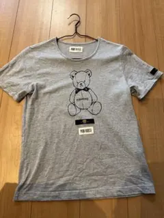 2回着ピンクハウス　くまさんグレーTシャツLのサムネイル