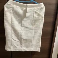 AMERICAN RAG CIE タイトスカート ホワイト F