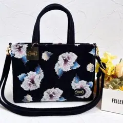 FEILER フェイラー フロランスミュゲ すずらん 巾着 ショルダーバッグ