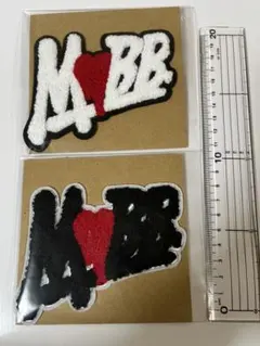 MOBBのり付きワッペンセット