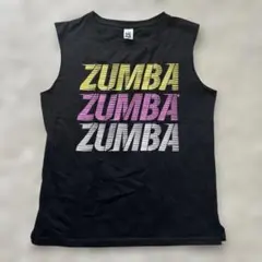 ZUMBA タンクトップ M/Lサイズ 黒