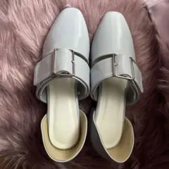 URBAN RESEARCH ストラップ パンプス グレー 37 23.5のサムネイル