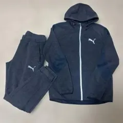 Puma ダークグレー スウェット上下セット　XL