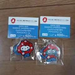 EXPO 2025 サンリオキャラクターズ ミャクミャクなりきりアクリルチャーム