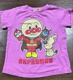 アンパンマン ピンク Tシャツ
