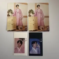 BTS ジン ダルマジュン 2021 ミニフォト 11 ステッカー 2枚
