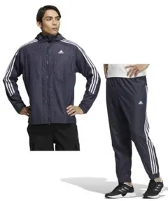 adidas ジャージ上下セット ネイビー
