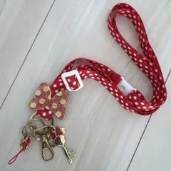 東京ディズニーリゾート ネックストラップ ミニー