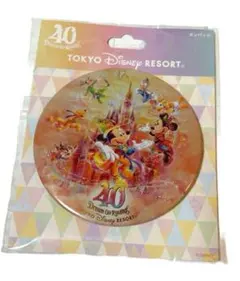 TDL40周年　ドリームゴーラウンド　メインアート 缶バッジ　最終値下げ