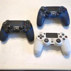 SONY PS4 純正ワイヤレスコントローラー 及び互換品2個