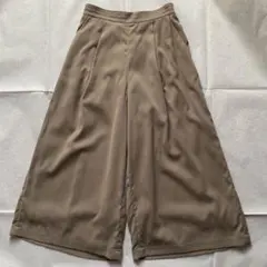 7-IDconcept スエード調ワイドパンツ Mサイズ