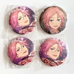 あんスタ 桜河こはく 缶バッジ 4点セット