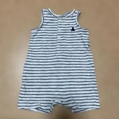 baby GAP ストライプロンパース 6-12ヶ月　70cm