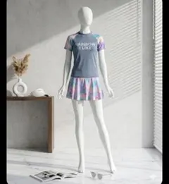 【タグ付き】キッズ 水着 女の子 セパレート ラッシュガード 2XL（150）