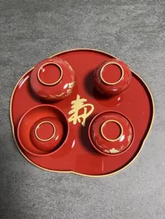 お食い初め食器セット、男の子用