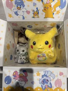 【3点セット】ポケモン はじまりのピカチュウ＆おかえり！ピカチュウ ぬいぐるみ