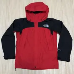 ザノースフェイス ゴアテックス マウンテンジャケット Mサイズ ブラック/レッド