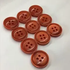 ★nemu様専用★デザインボタン　15㎜　18㎜　オレンジ　まとめ売り