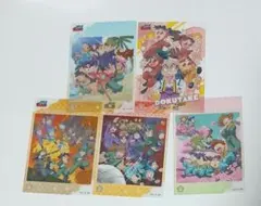 忍たま クリアカード 集合　5枚