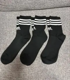 adidasソックス3足組
