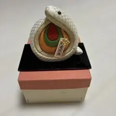 干支　白蛇 置物 縁起物 開運招福 飾り物