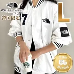 L 韓国 THE NORTH FACE スポーティボンバージャケット ホワイト