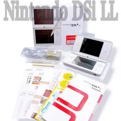 ☆状態良好☆Nintendo DSi LL 本体 ホワイト 付属品完備 動作良好
