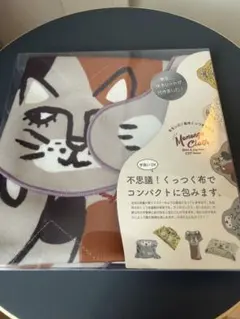 Momonga Cloth ランチクロス 保冷シート付き 猫柄のサムネイル