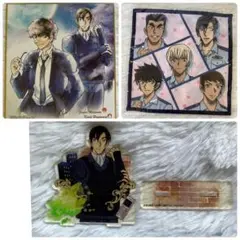 萩原研二 アクリルスタンド 松田陣平 萩原研二 ミニ色紙 警察学校 ミニタオル