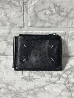 MasionMargiela メゾンマルジェラ マネークリップ レザー ブラック